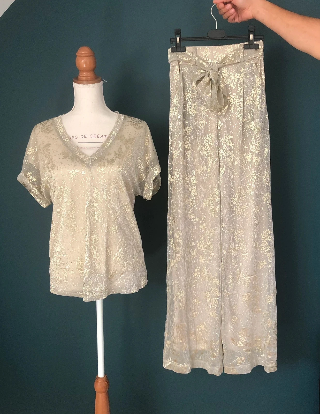 Rosalina blouse + pants set – photo 4